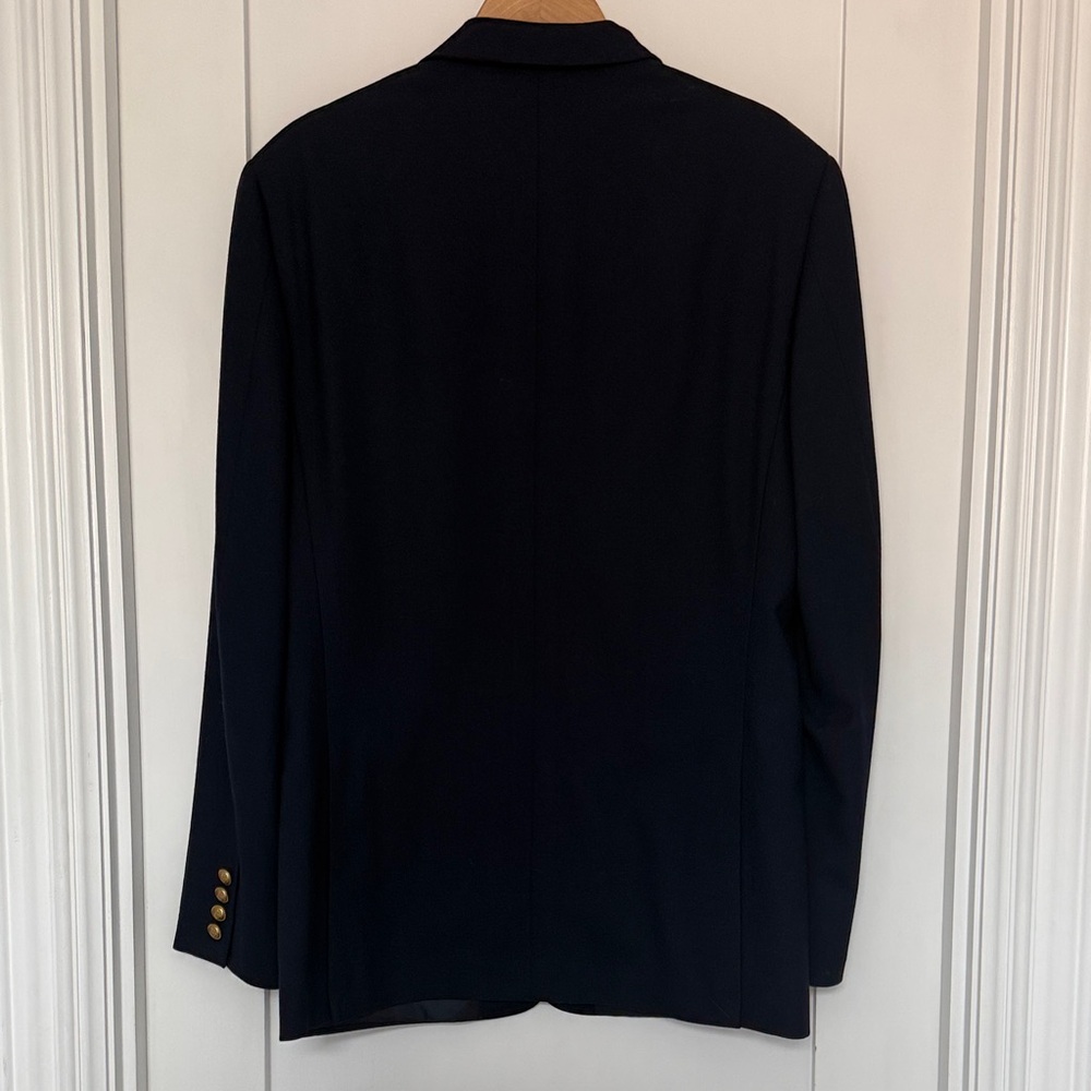 Mens J. Crew Thompson Navy Blazer with Gold Buttons 40R - Picture 5 of 7